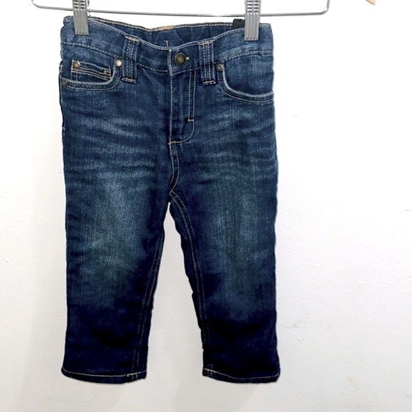 Wonder Kids Fleeced Lined Jeans Size 2T - Picture 1 of 4